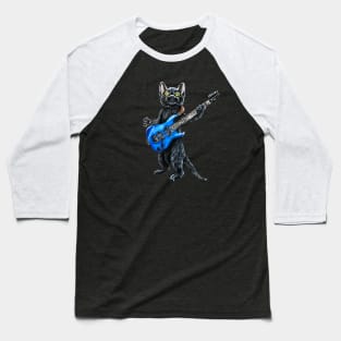 "Kitten Rock" - Cat Noir collection Baseball T-Shirt